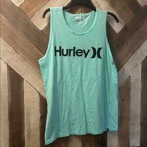 Hurley Light Blue Sleeveless Top